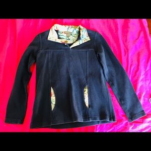 Tommy Bahama Tropical Navy Blue Pullover
